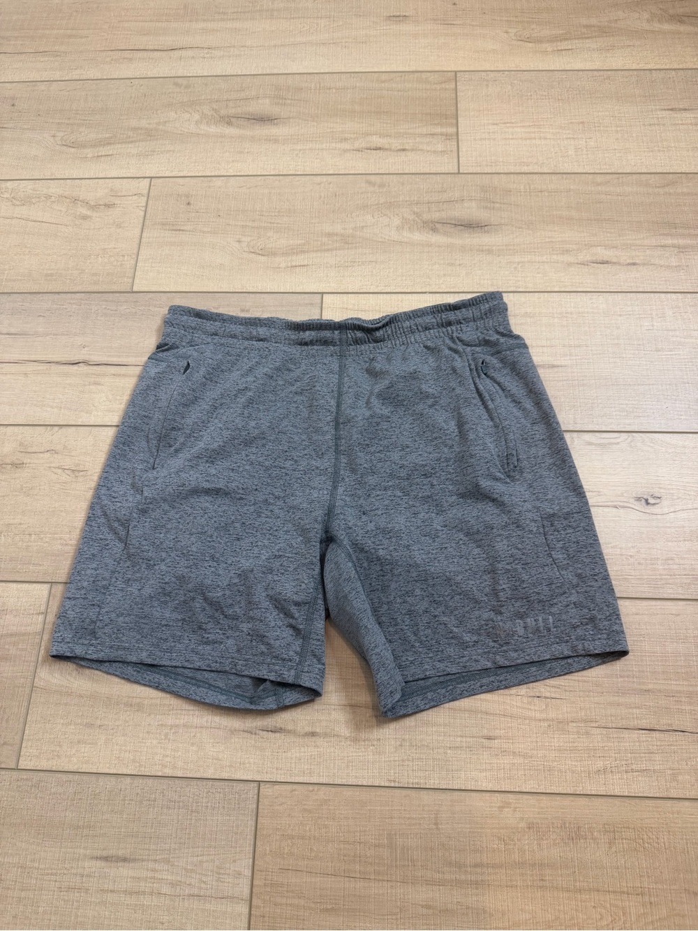 NOBULL Heather Gray Training Workout Athletic Shorts Mens Large Gym CrossFit